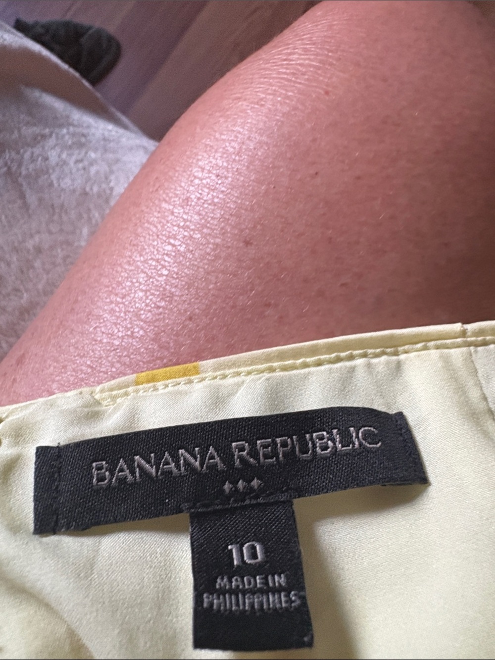 Banana Republic Pale Yellow Women's Camisole